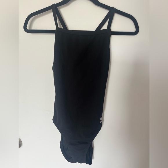Speedo Classic Black Swimsuit - Picture 1 of 3
